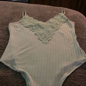Mint Rue21 Bodysuit
